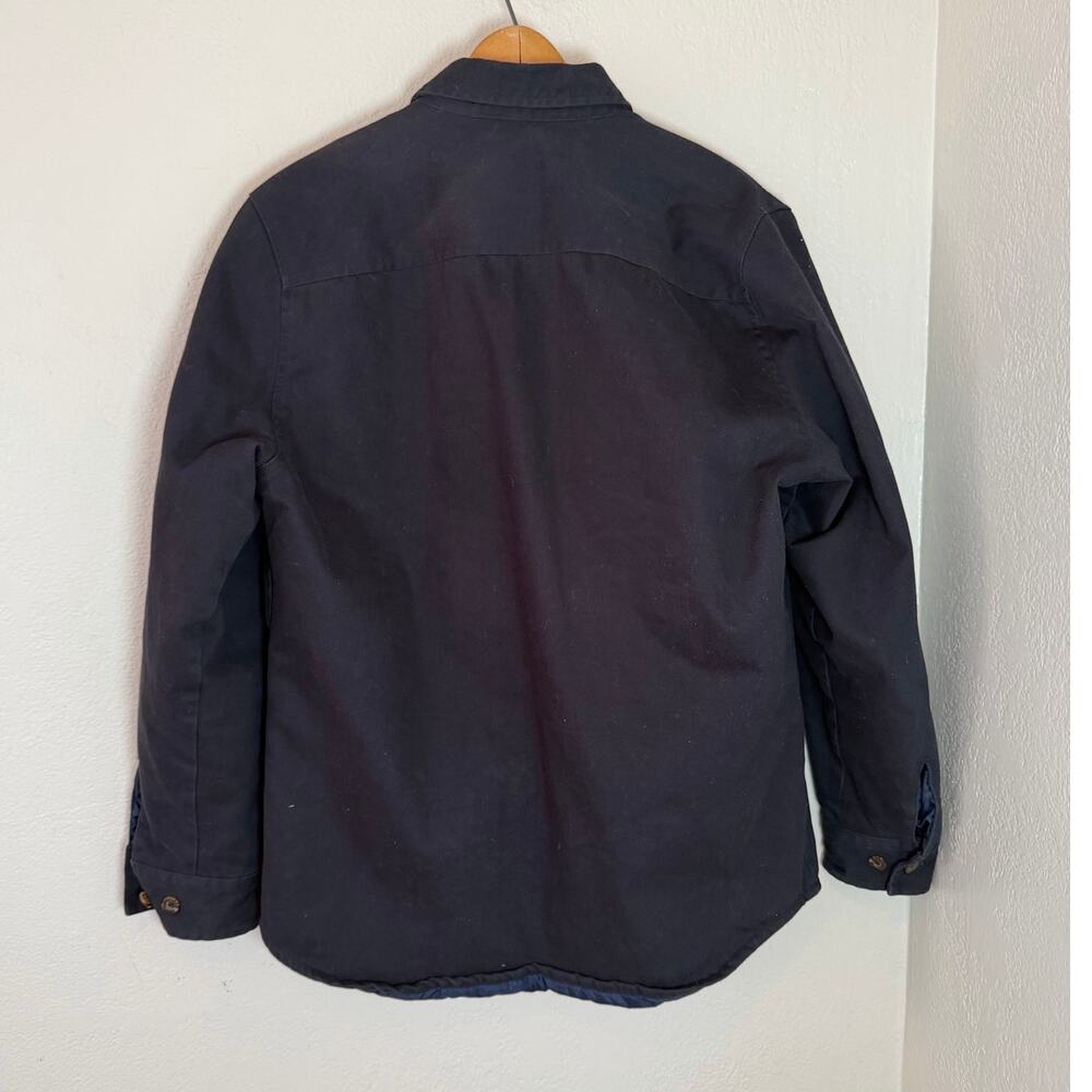 Men's Line of Trade Navy Lined Outdoor The Peak CPO Jacket Coat Size Med - Picture 2 of 4